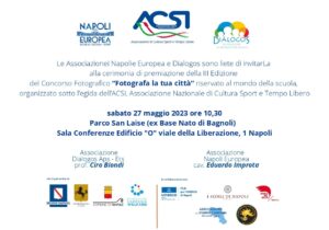 Concorso fotografico ‘Fotografa la tua città’